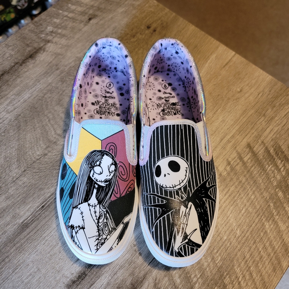 Nightmare Before Christmas slip-on shoes Disney